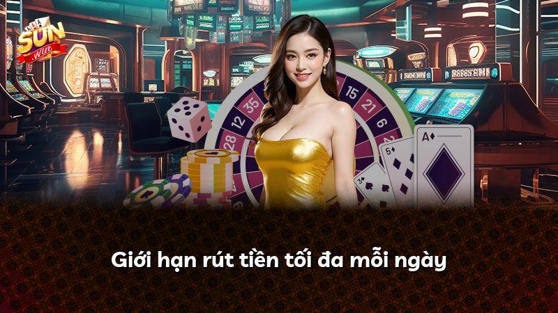 Giới hạn rút tiền tối đa mỗi ngày