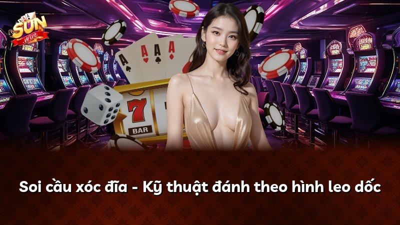Soi cầu xóc đĩa - Kỹ thuật đánh theo hình leo dốc